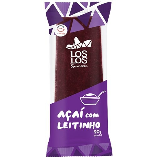 SORVETE LOS LOS ACAI COM LEITINHO 90G