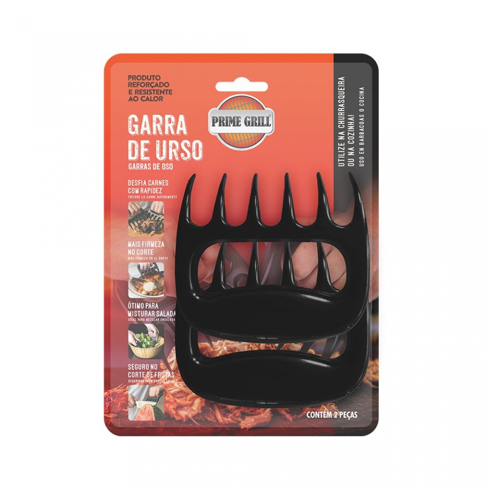 GARRA DE URSO PRIME GRILL 2 UNIDADES
