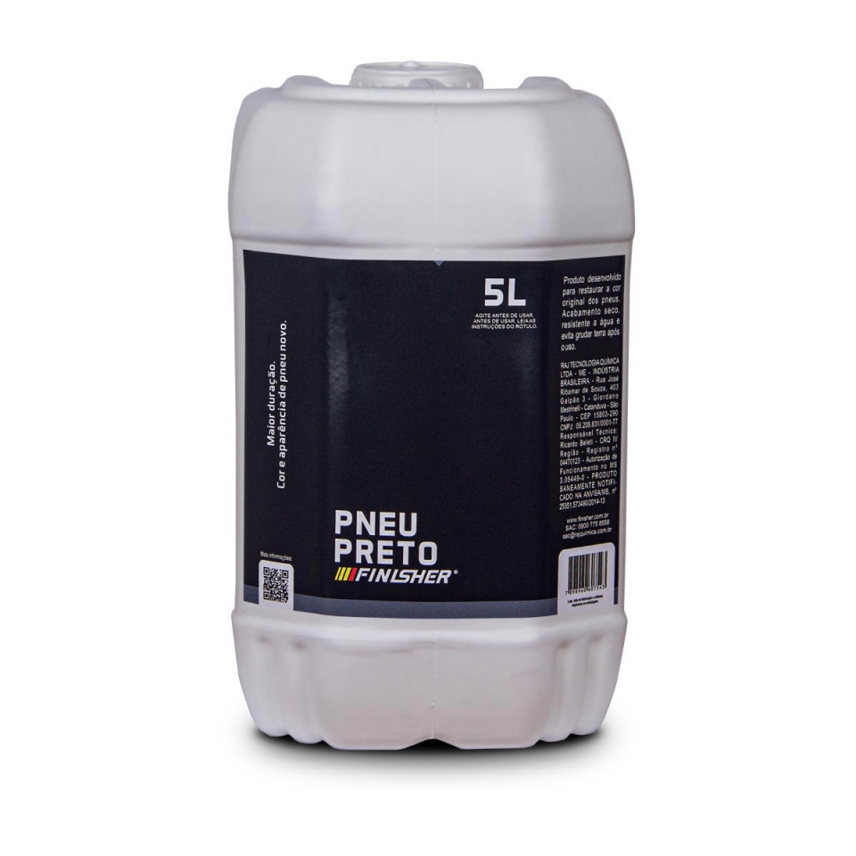 PNEU PRETO FINISHER 5L