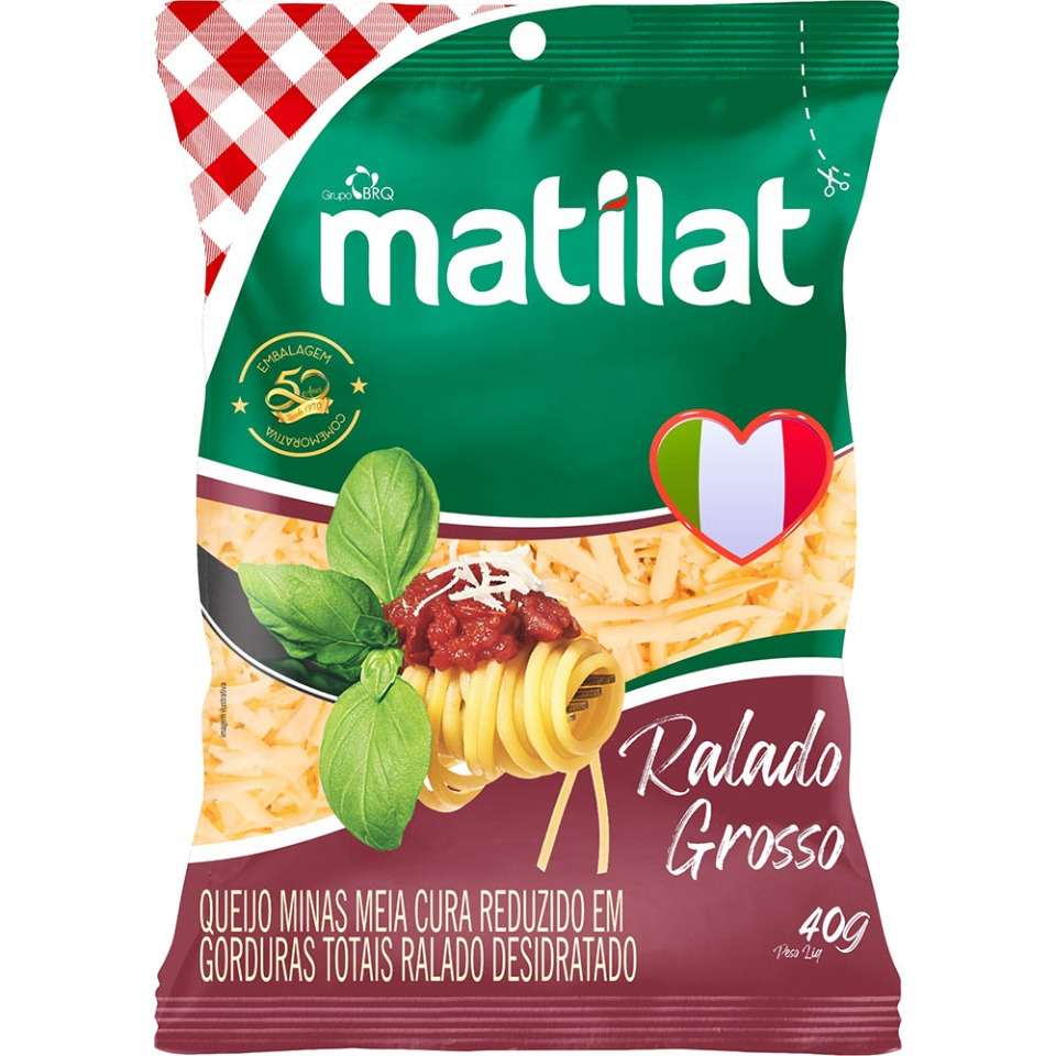 QUEIJO RALADO PARMESAO MATILAT 50G