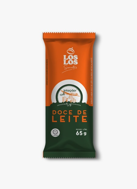 SORVETE LOS LOS DOCE DE LEITE AVIAÇAO 65G